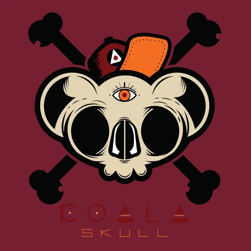 Koala-Schädel