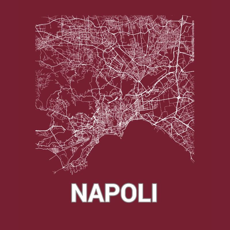 Plan de Napoli et rues