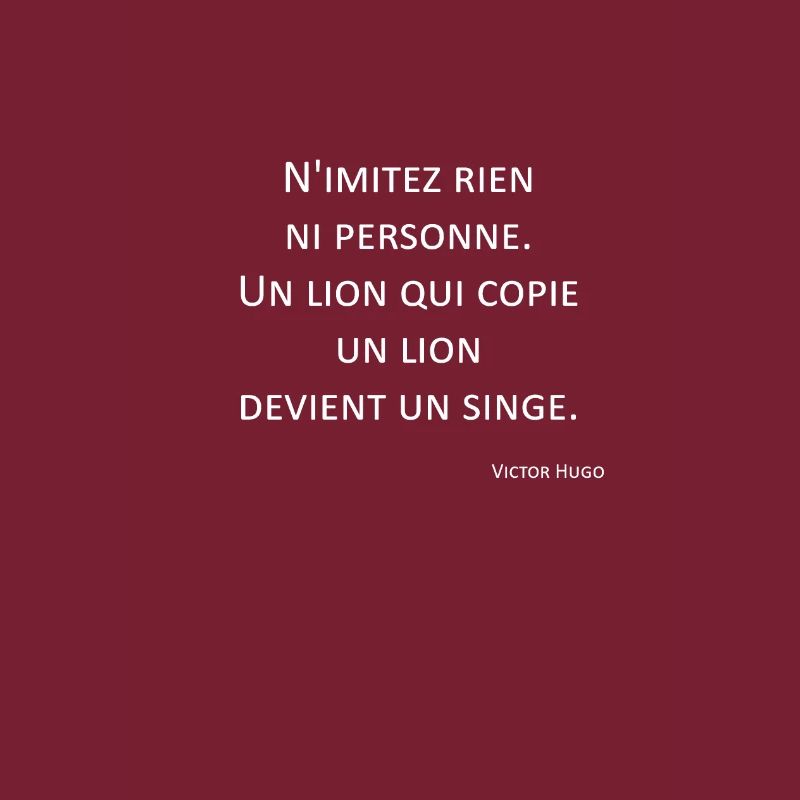 Affe - Victor Hugo