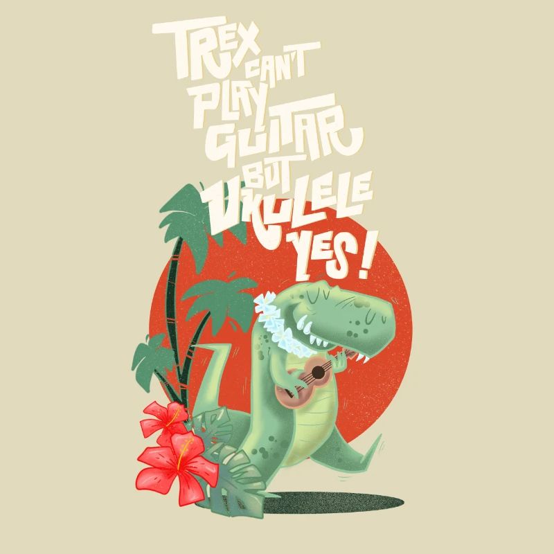 Ukulele trex