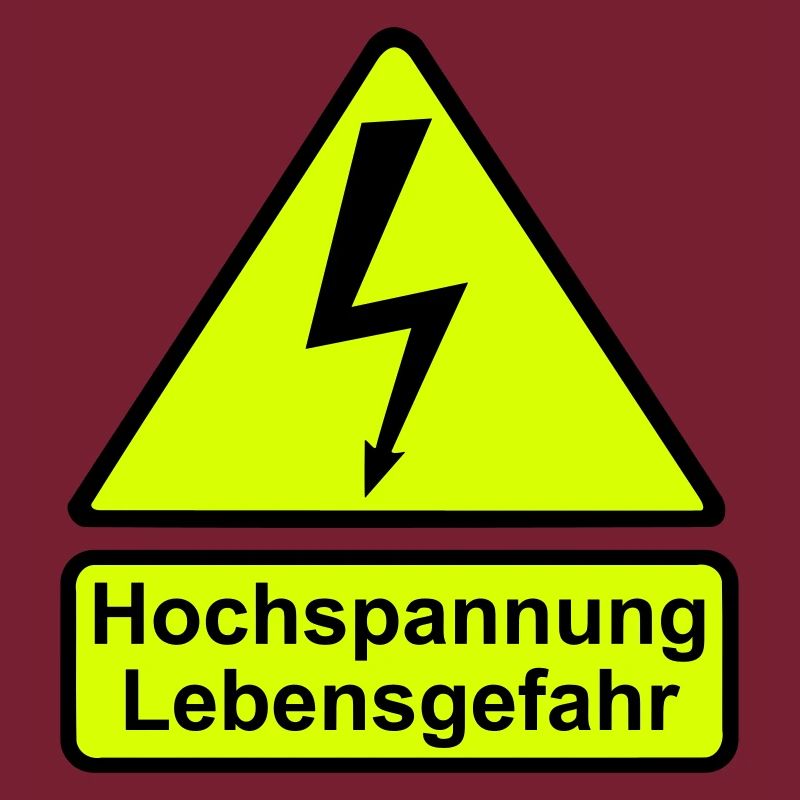 Schild Hochspannung Lebensgefahr