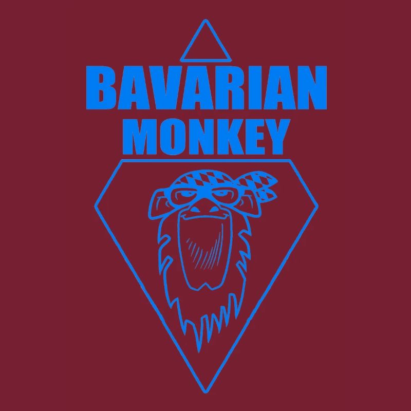 Bavarian Monkey Label