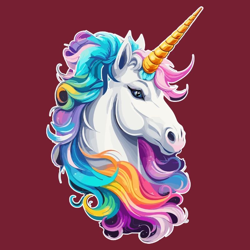 buntes Einhorn