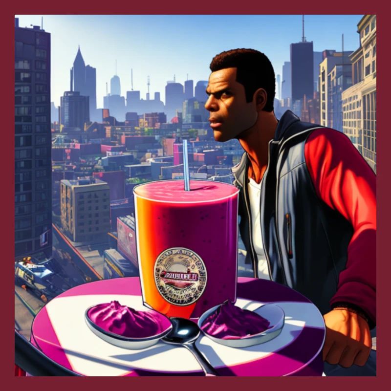 ImgCreator ai drinking smoothie