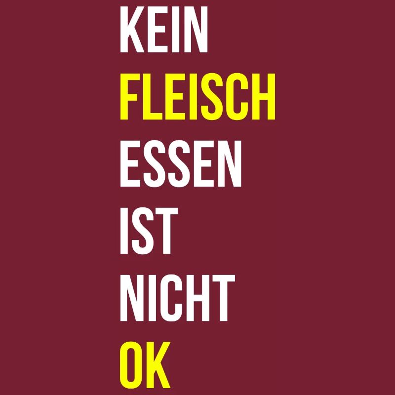 Fleisch essen Spruch