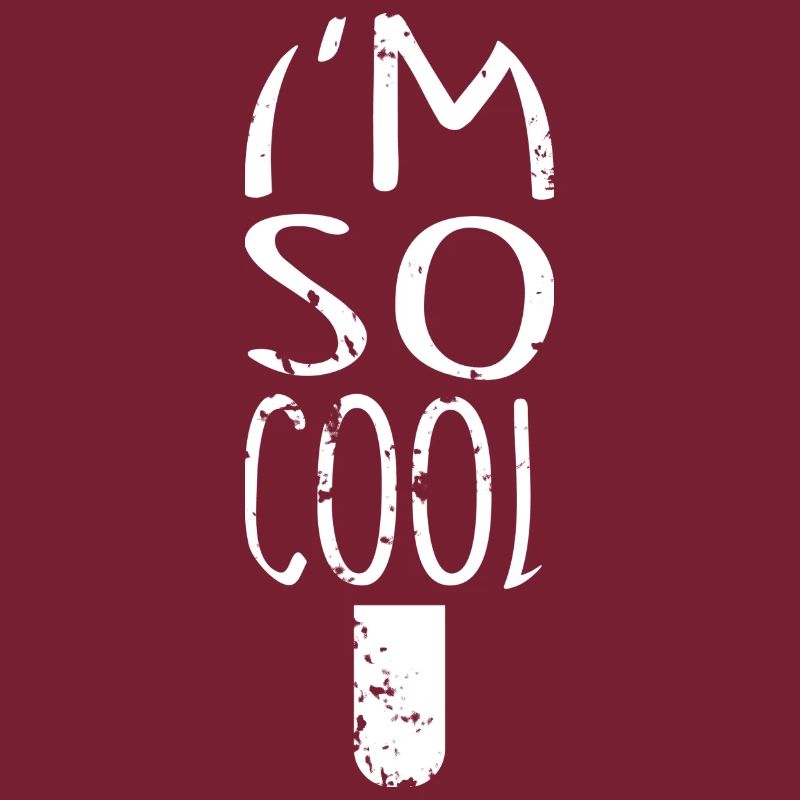 Eis Spruch Ice Eis essen Geschenkidee