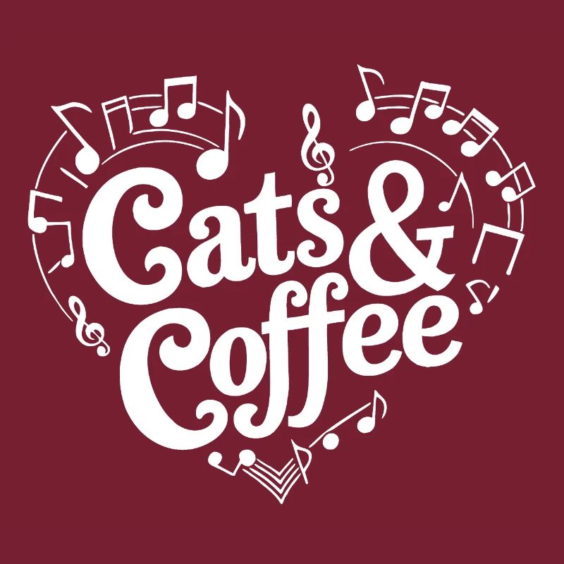 J’adore les chats et le café