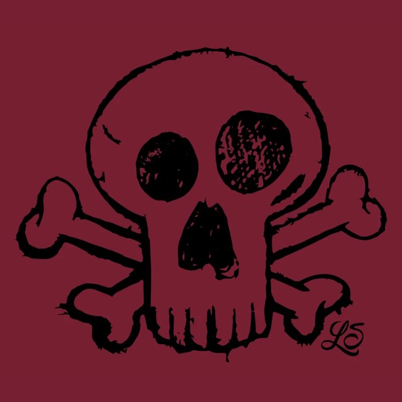 Comic Skull / Skull / Pirate