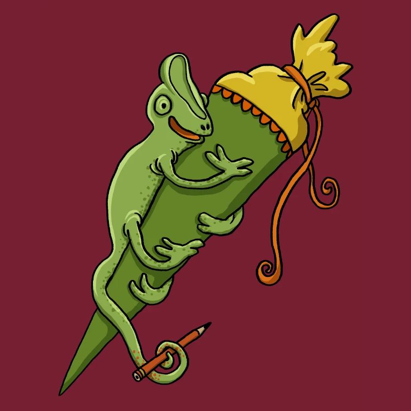 Chameleon school cone