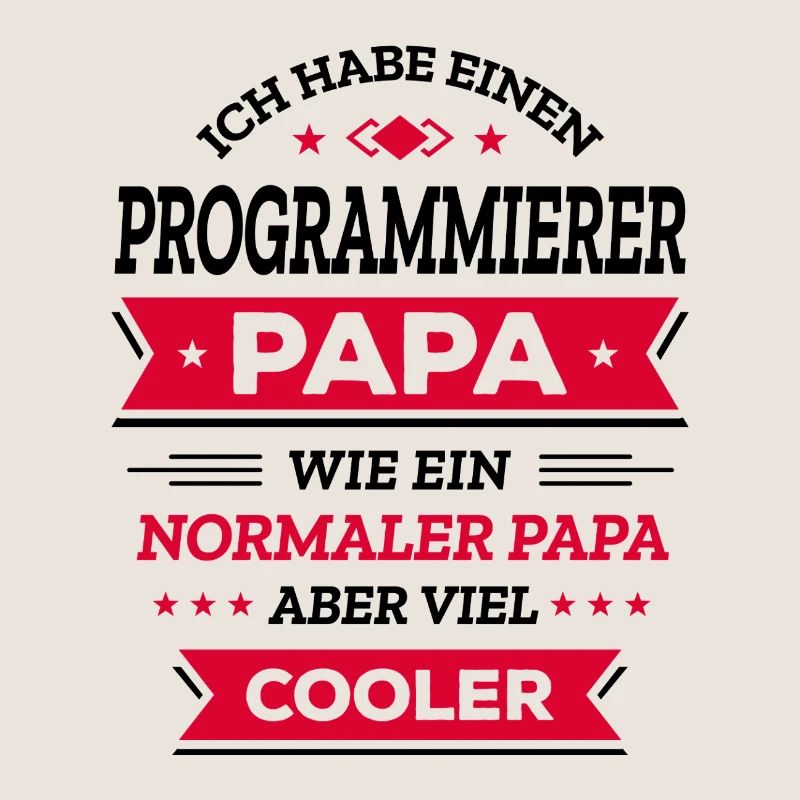 PROGRAMMIERER PAPA: COOL, TECH, DIGITAL, INNOVATIV