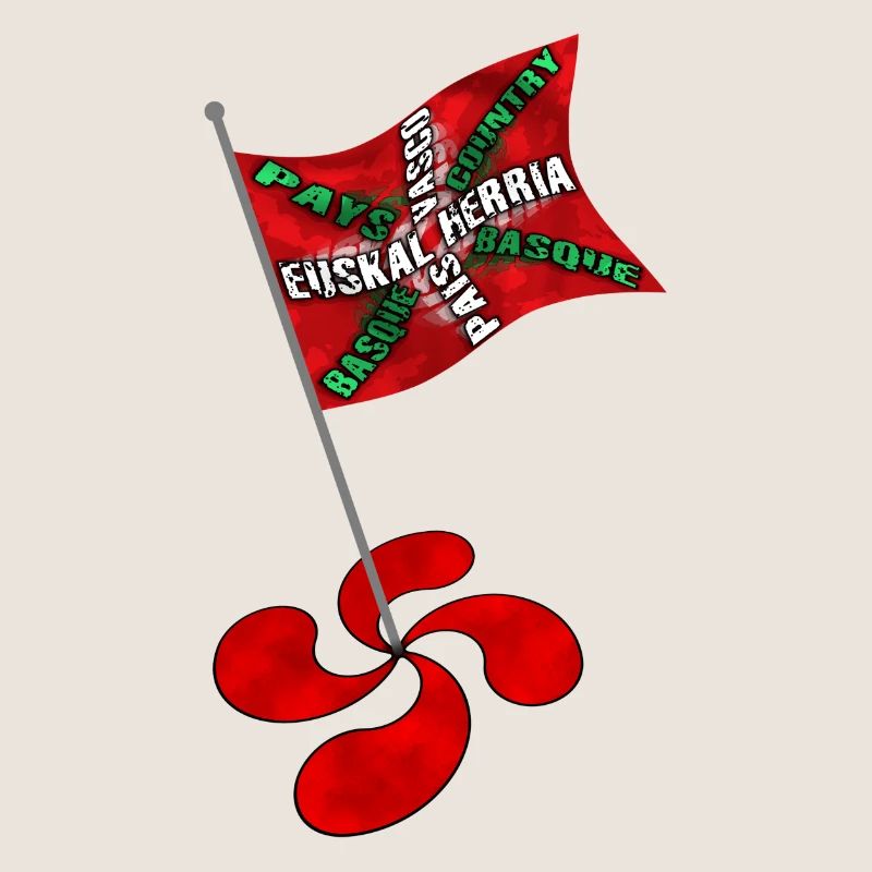 Baskische Flagge