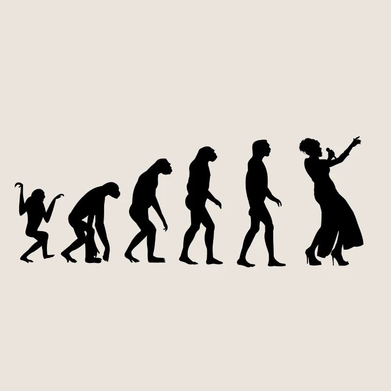 chanteur d'évolution