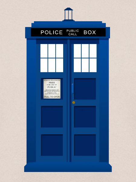 Police box tardis