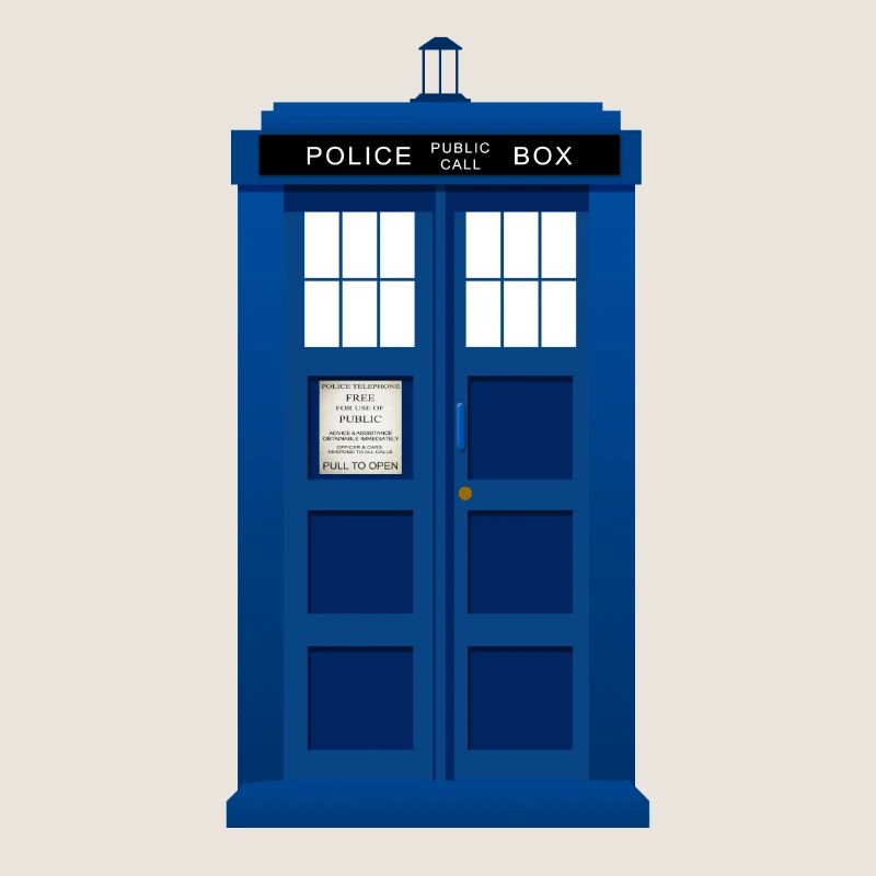 Police box tardis