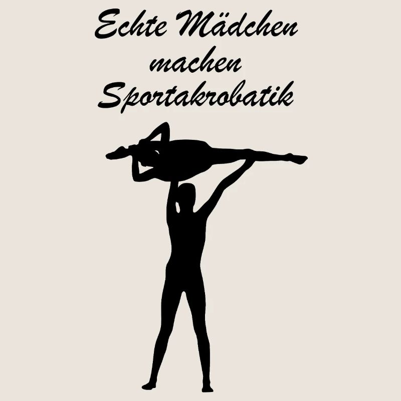 Echte Mädchen Akrobatik