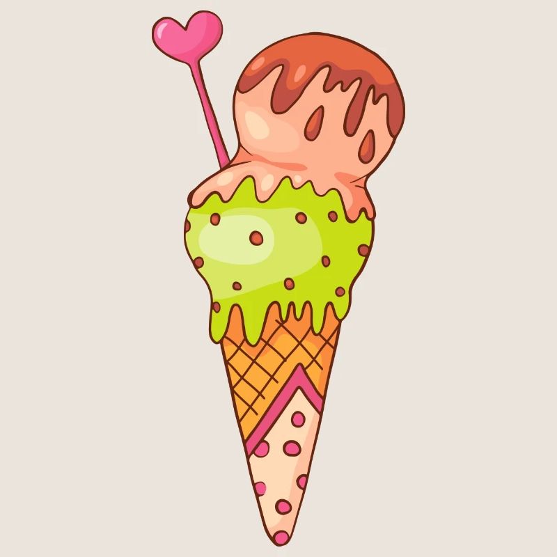 Crème glacée, crème glacée, crème glacée, crème glacée, boule, crème glacée, sundae