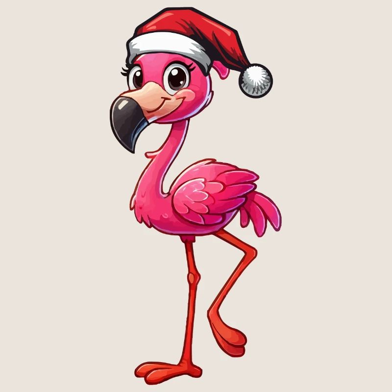 Flamingo Weihnachten