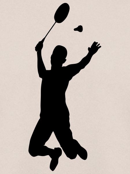 badminton silhouette
