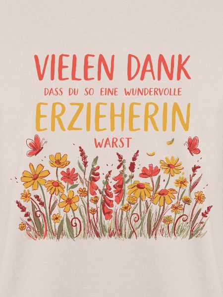 Beste Erzieherin Danke Abschied Kindergarten