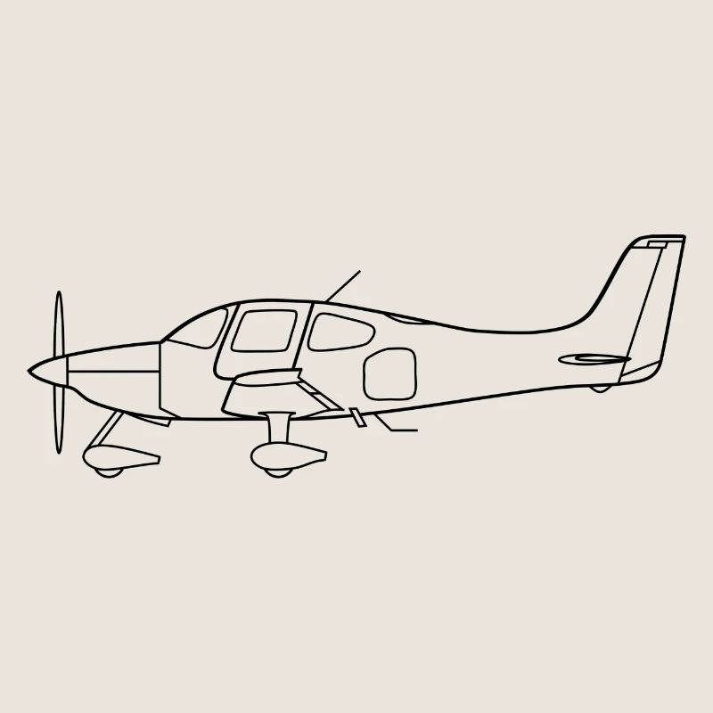 Propellerflugzeug SR20