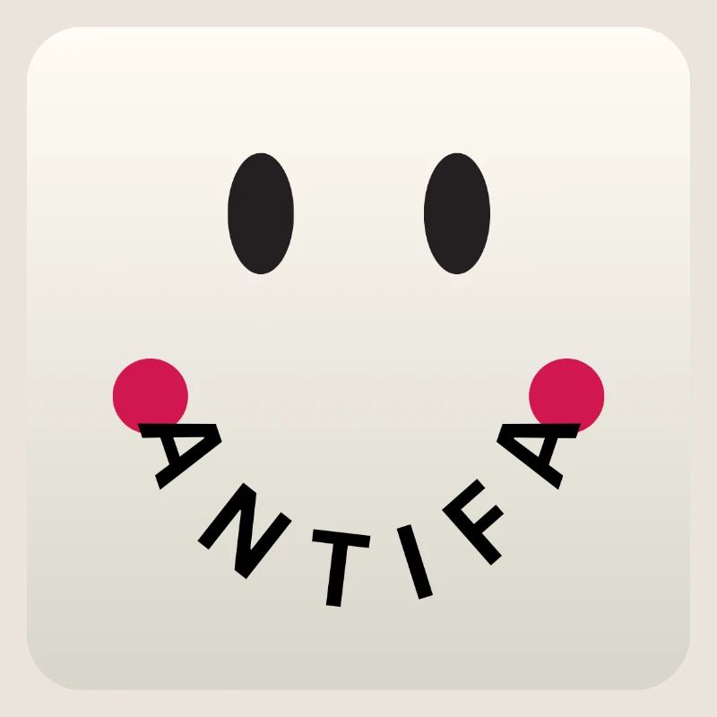 Friendly Antifa Greige | Gradient Design Smile
