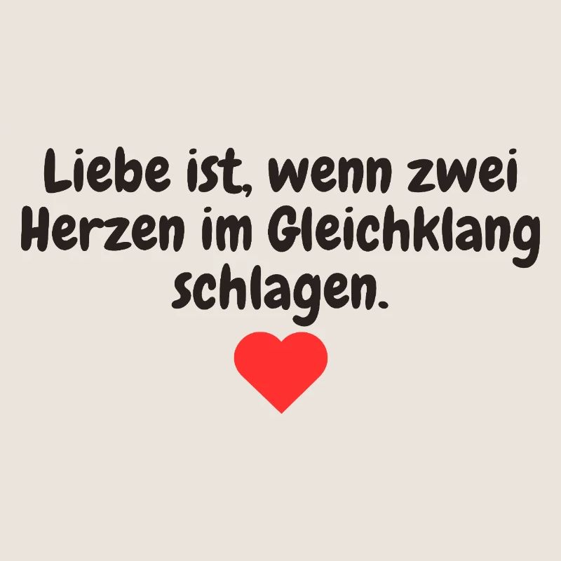Schöner Liebesspruch