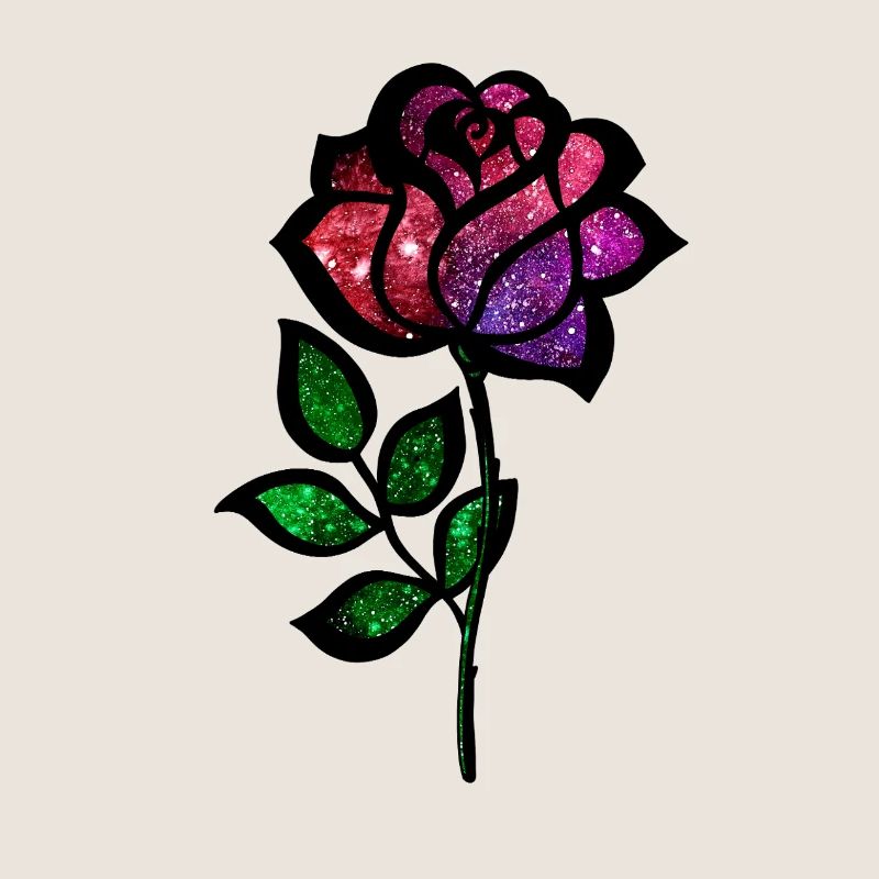 Kosmische Rose