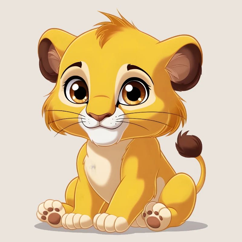 Bébé lion