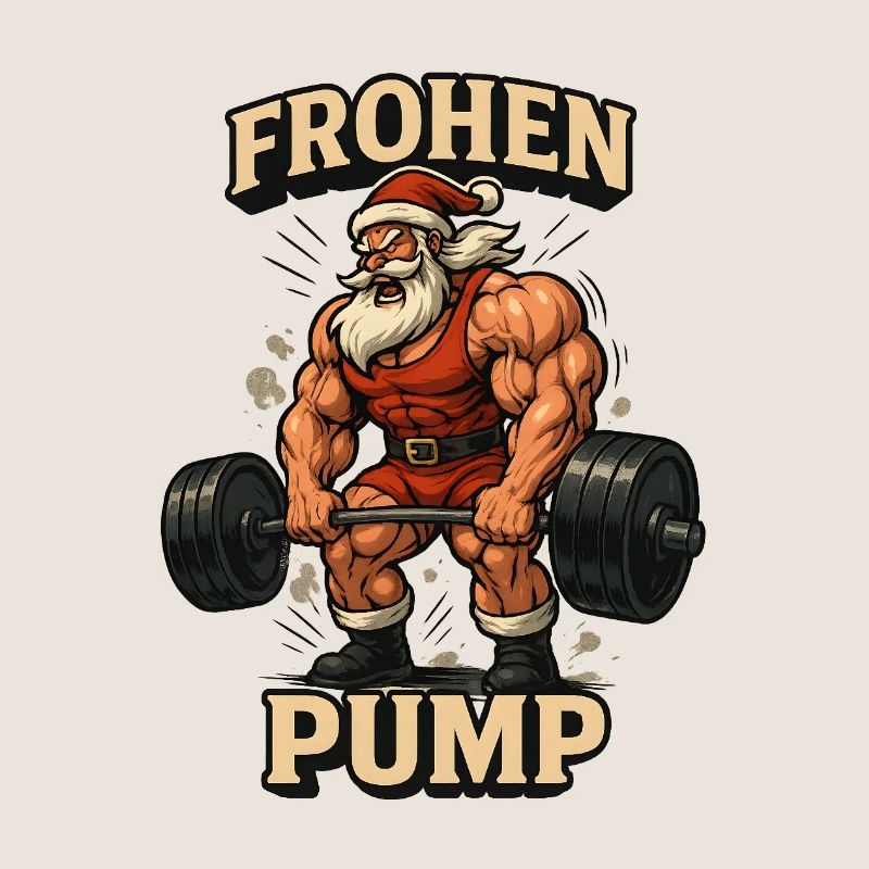 Frohen Pump Gym lustiger Spruch