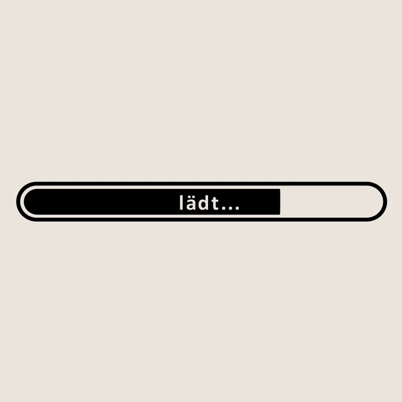 Loading bar status bar installation time