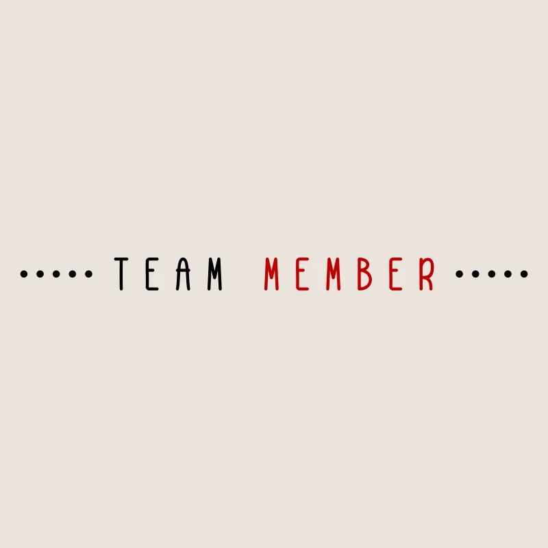 Team Mitglied Linie
