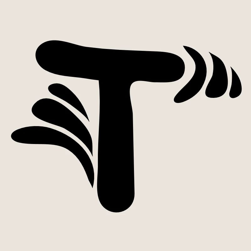 Letter T & Pattern
