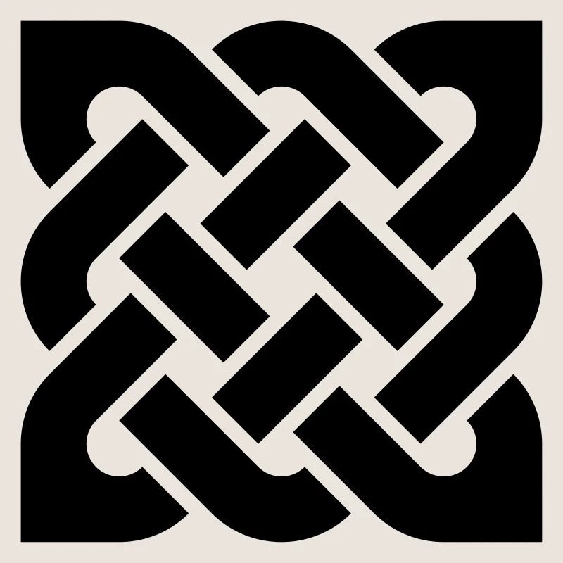 Celtic Square Knot - solid