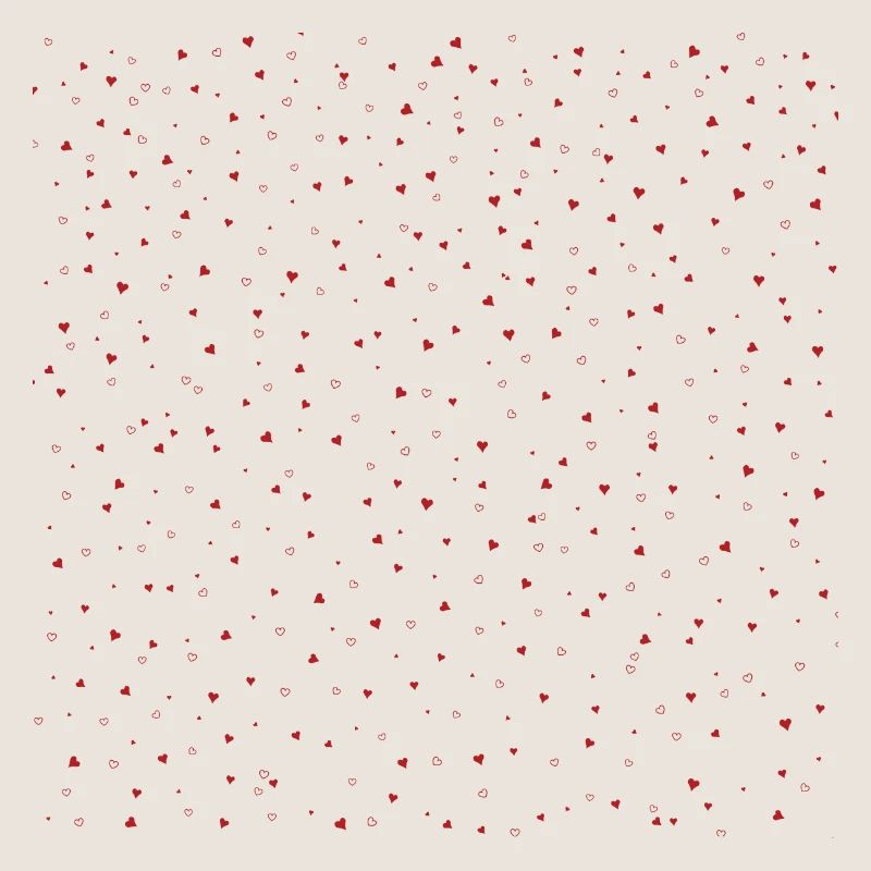 Cute Tiny Hearts Pattern Print Background Present
