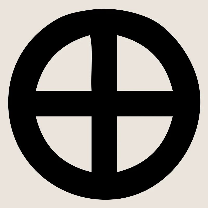 crossed circle
