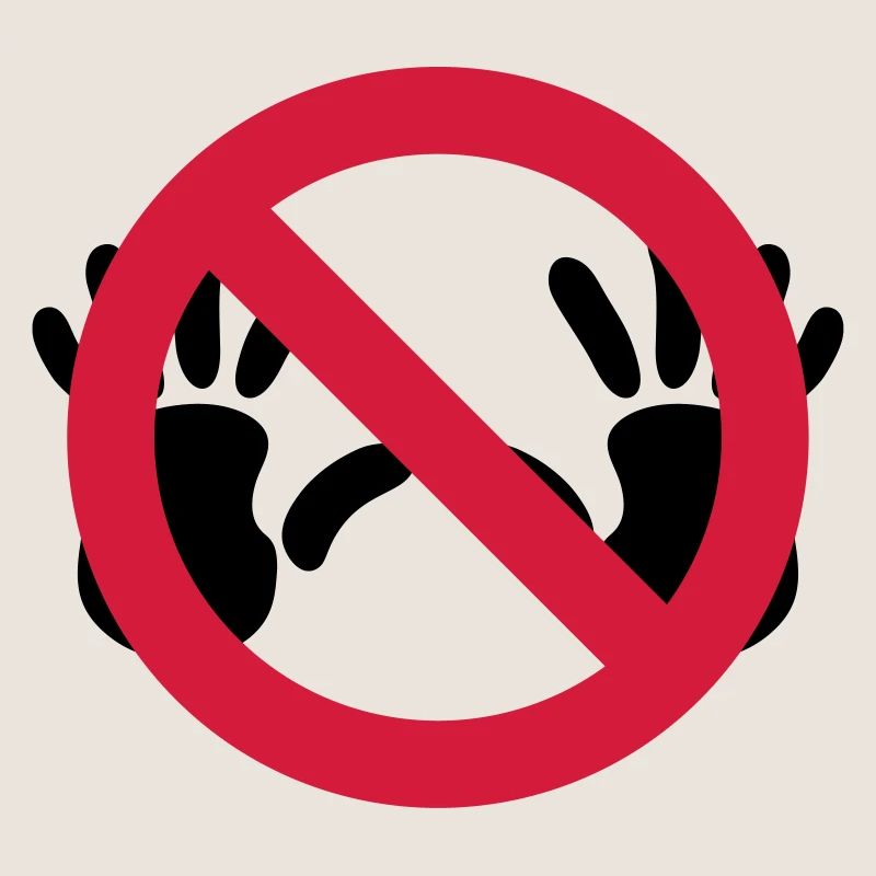 Nix grapschen SVG