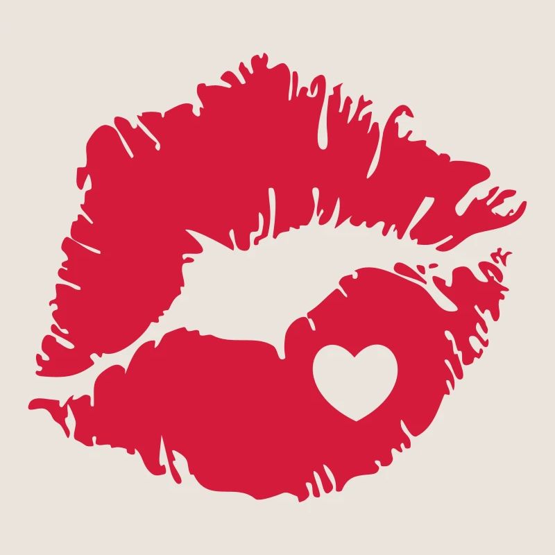 Lippen Kuss