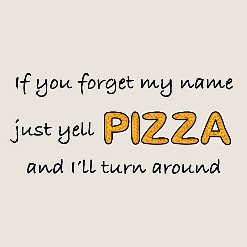 Pizza schreien