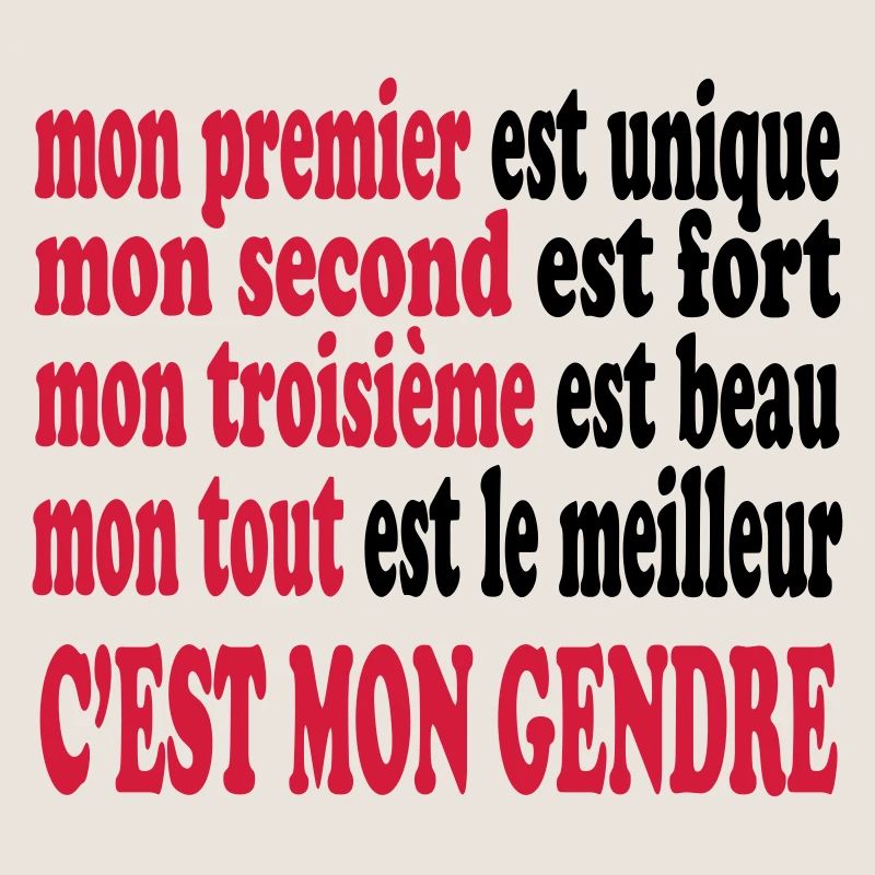 Mon gendre est beau