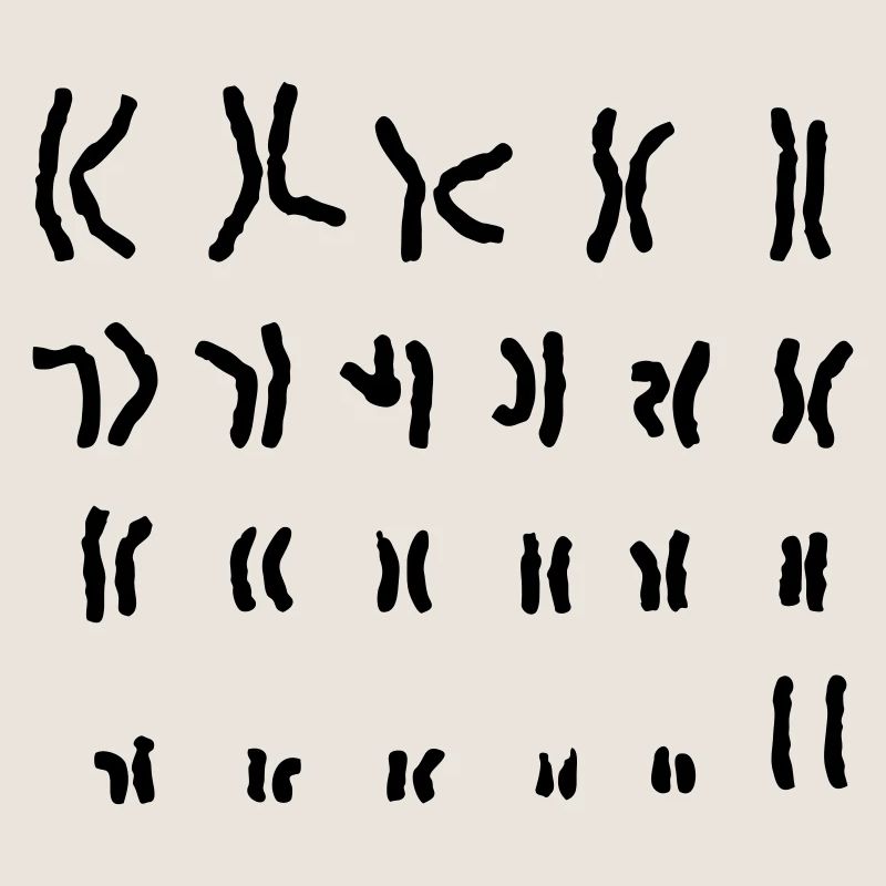 Chromosom xx Nerd-Shirt