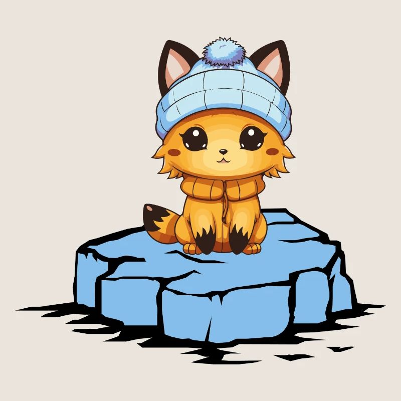 Fuchs Eisscholle