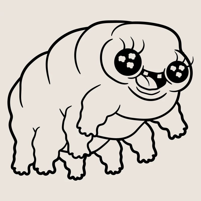 Kleines Wasserbaer Baertierchen