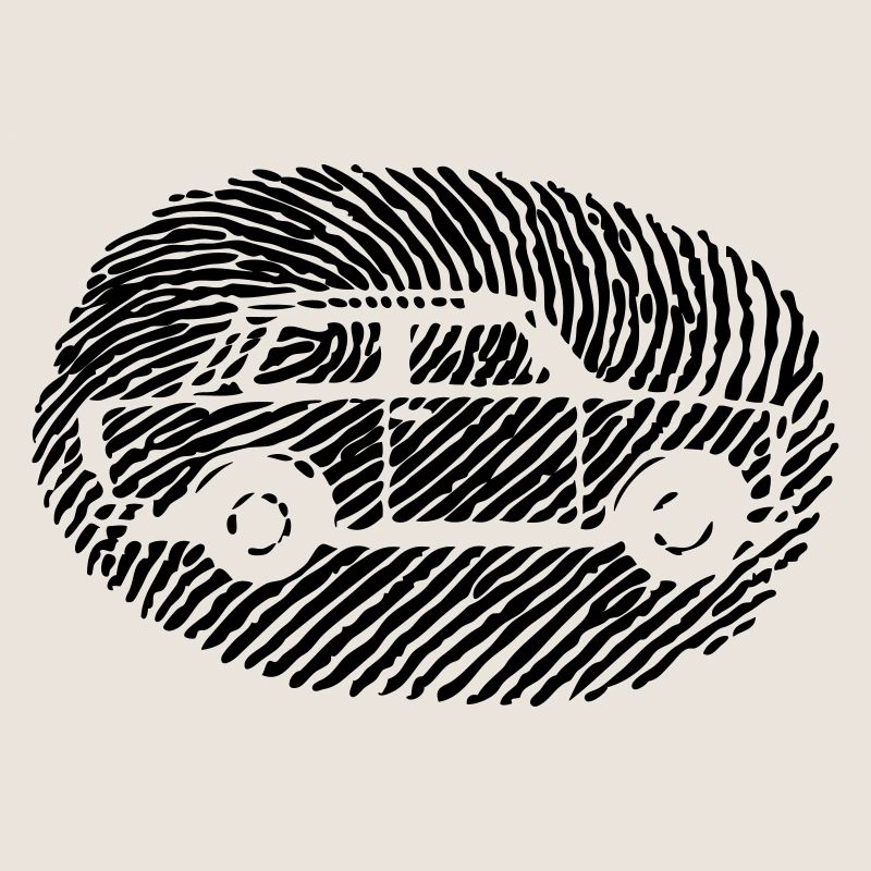 Daumenabdruck Trabi