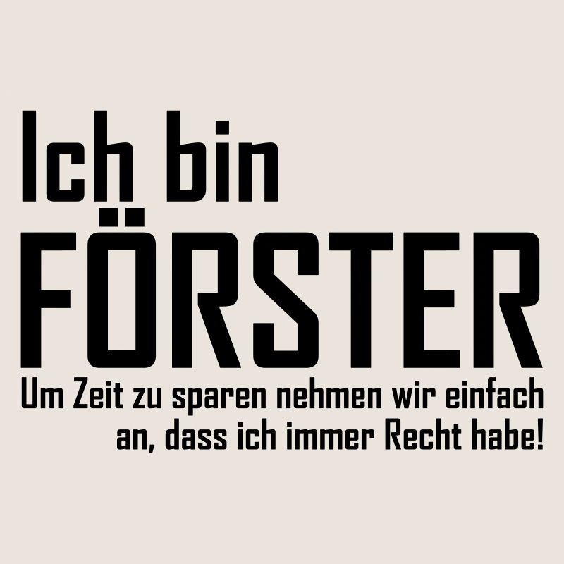 ich bin förster
