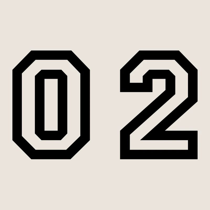 Nummer - 02 - null zwei