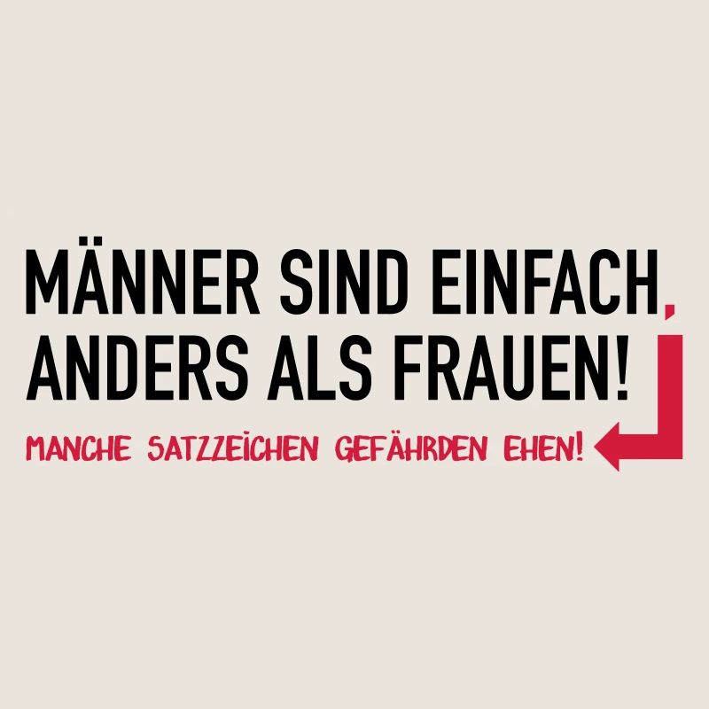 Männer sind einfach anders als Frauen