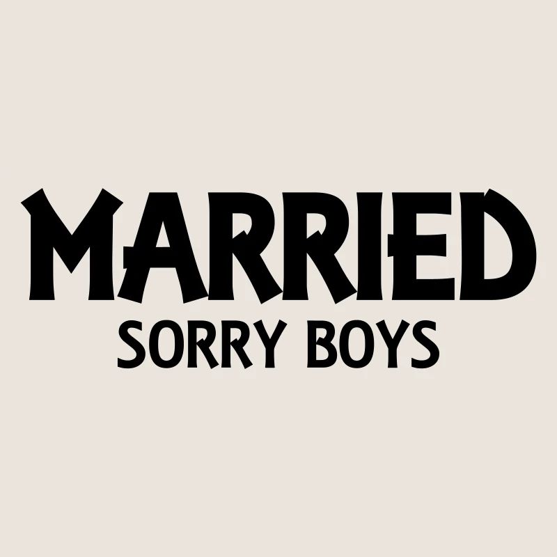 Married! Sorry boys!