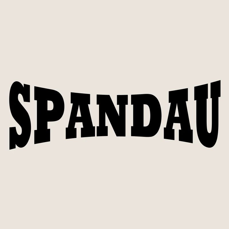 Spandau lettrage