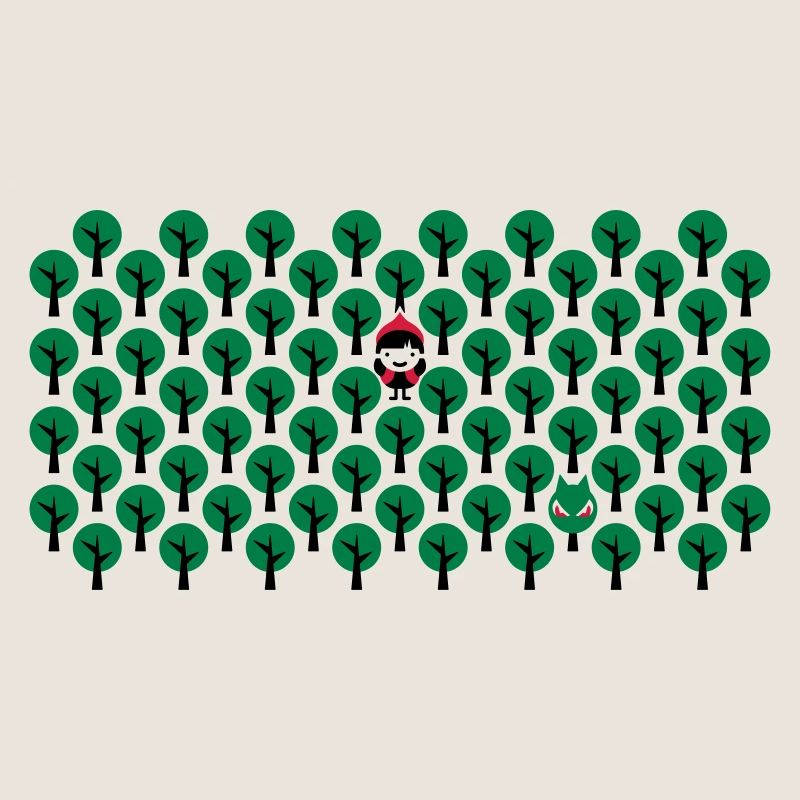 Fairytale - Rotkaeppchen - Märchen - Wolf - Quer