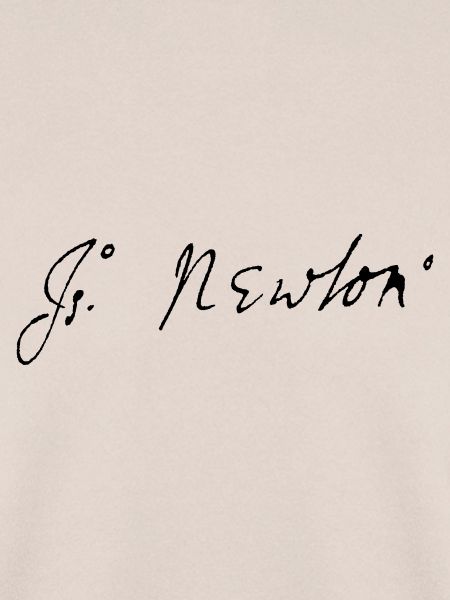 Isaac Newton signature